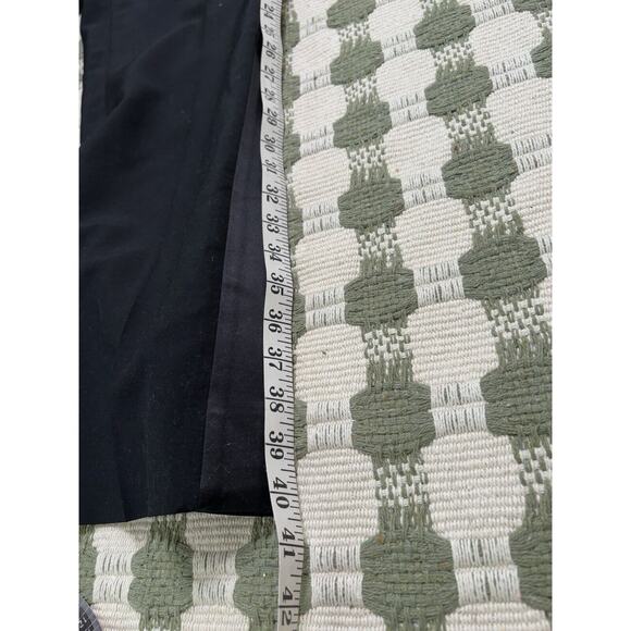 Burberry London Black Straight Leg Uniform Dress Pants -Satin Side Line Sz 56 - Picture 11 of 15